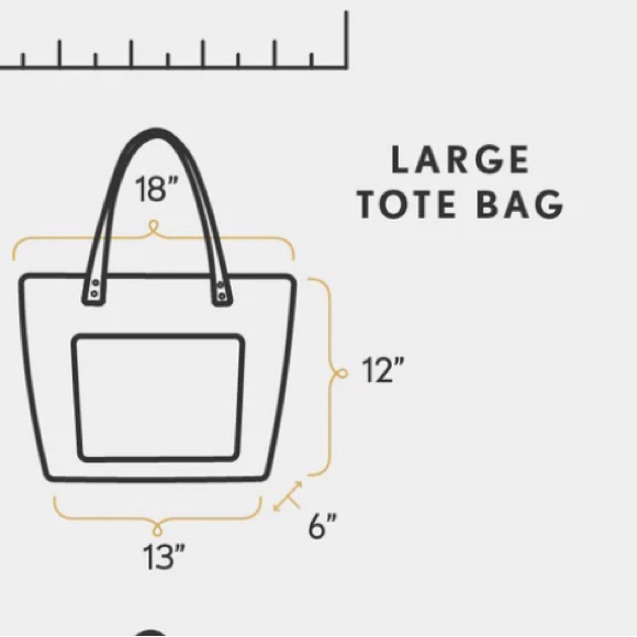 Portland Leather Large Tote Bag - Picture 5 of 7